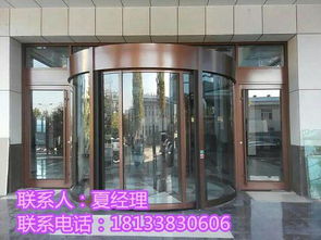 石家莊旋轉門 兩翼電動旋轉門